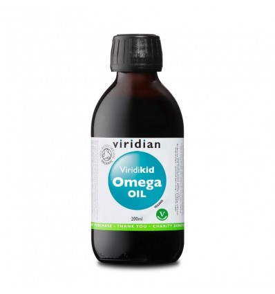 Viridian - Viridikid - 100% organic vegan Omega3 - 200 ml