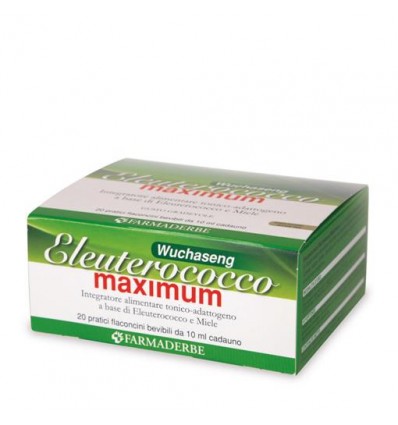 Eleuterococco maximum - 20 flaconcini da 10 ml