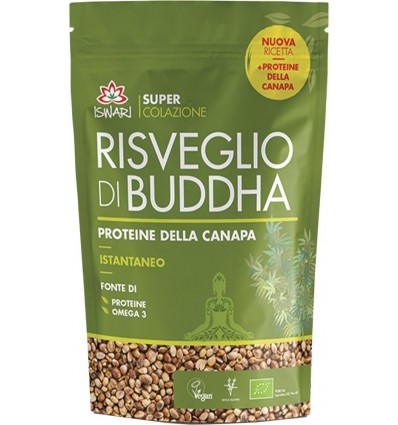 Risveglio di buddha proteine della canapa 360 g - Iswari