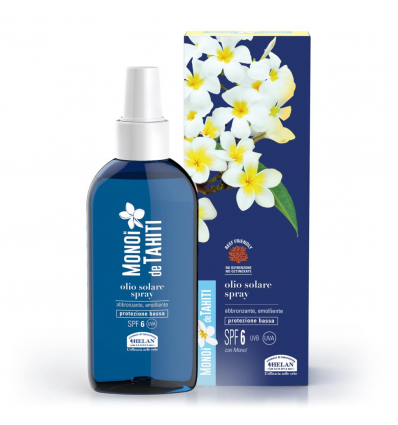 Monoï de Tahiti - Olio Solare Abbronzante Emolliente SPF 6 - bassa protezione