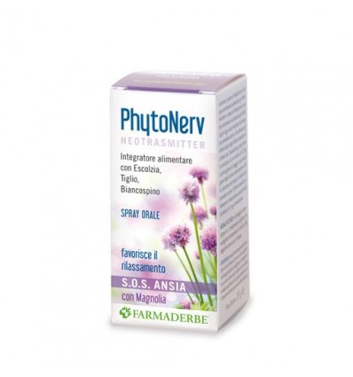 Phytonerv: SOS ansia spray orale 30 ml