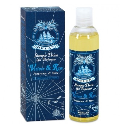 Vetiver & Rum - Shampoo Doccia Gel Profumato