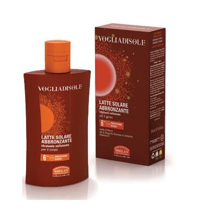 Vogliadisole -Latte solare abbronzante SPF 6