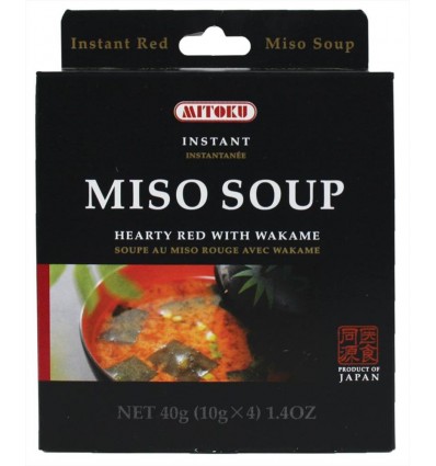Zuppa di Miso con alghe wakame Mitoku