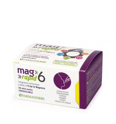 Mag 6 Rapid - 20 stick da 1,5 g