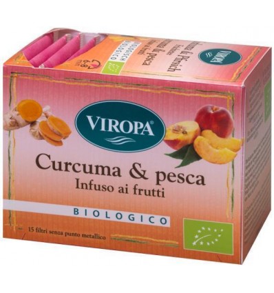 Infuso Curcuma & Pesca 20 bustine BIO