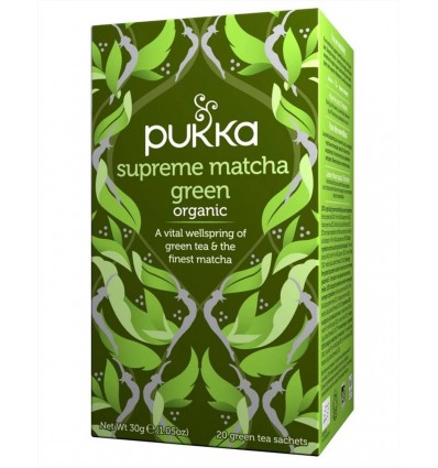 Pukka - tè verde matcha supreme - 20 filtri