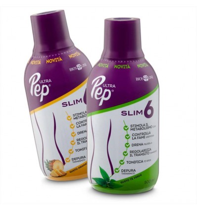 Ultra Pep Slim 6 gusto Tè Verde - 500 ml