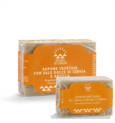 Sapone con Sale di Cervia e Argilla - 100 g