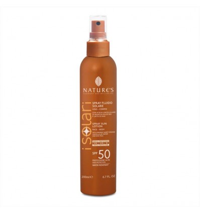 Nature's sun: Spray Fluido Solare SPF50 - 200 ml