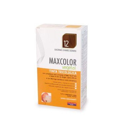 Tinta Maxcolor 12 Castano Chiaro Dorato