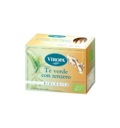 Tè verde con zenzero BIO 15 filtri