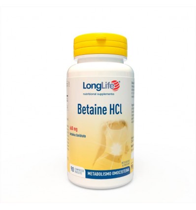 Betaine HCl 660 mg - 90 cpr