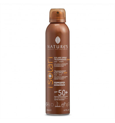Nature's sun: Spray Trasparente Baby SPF50+ - 200 ml