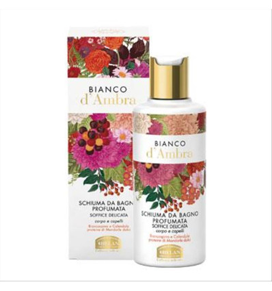 Bianco D'Ambra: Schiuma da Bagno Profumata Soffice Delicata - 200 ml